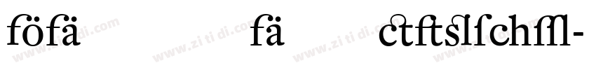 BASQUIA TRegular字体转换